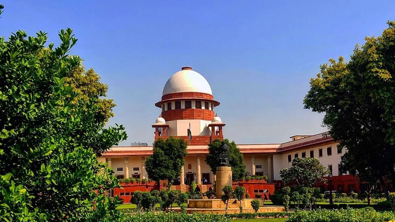 The Supreme Court of India building in New Delhi.