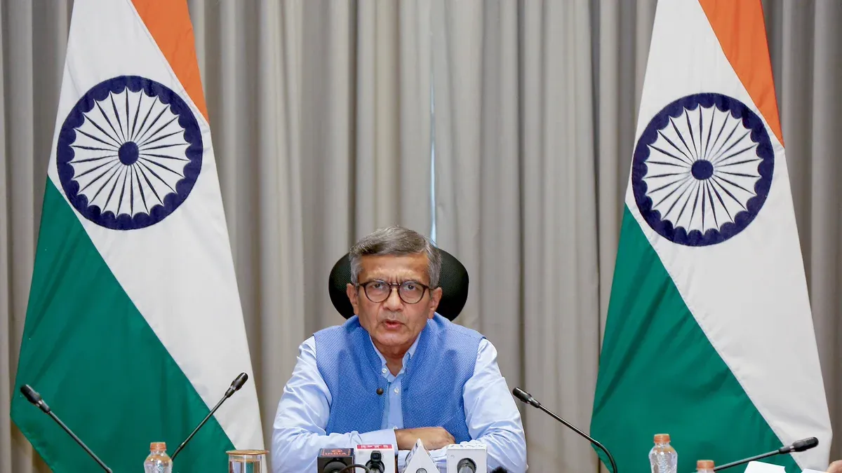 Defence Secretary Rajesh Kumar Singh.