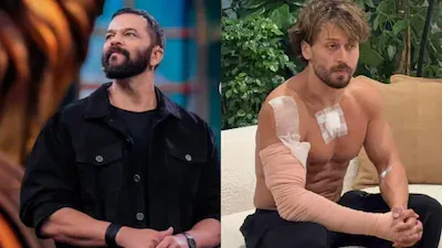 Rohit Shetty and Tiger Shroff.