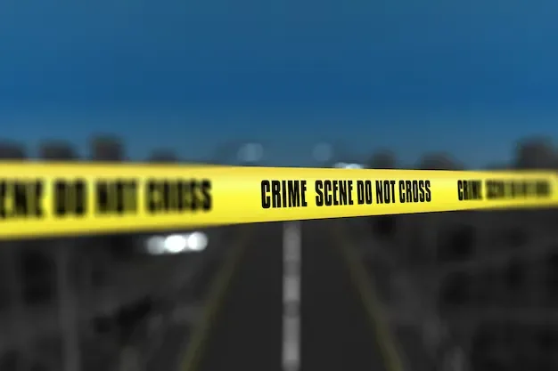 Crime scene tape marking off an area (representative image)