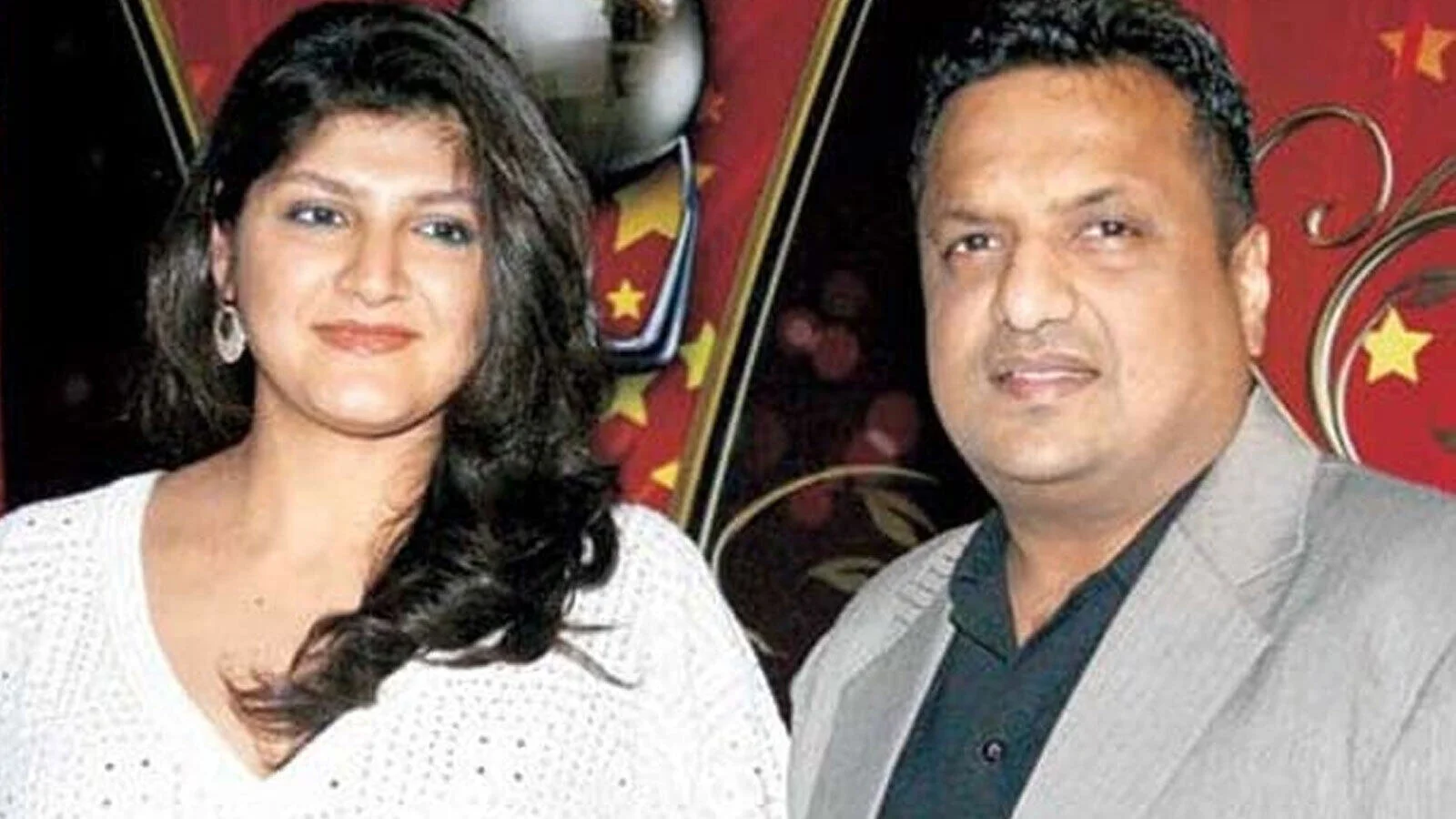 Filmmaker Sanjay Gupta with his wife Anu.