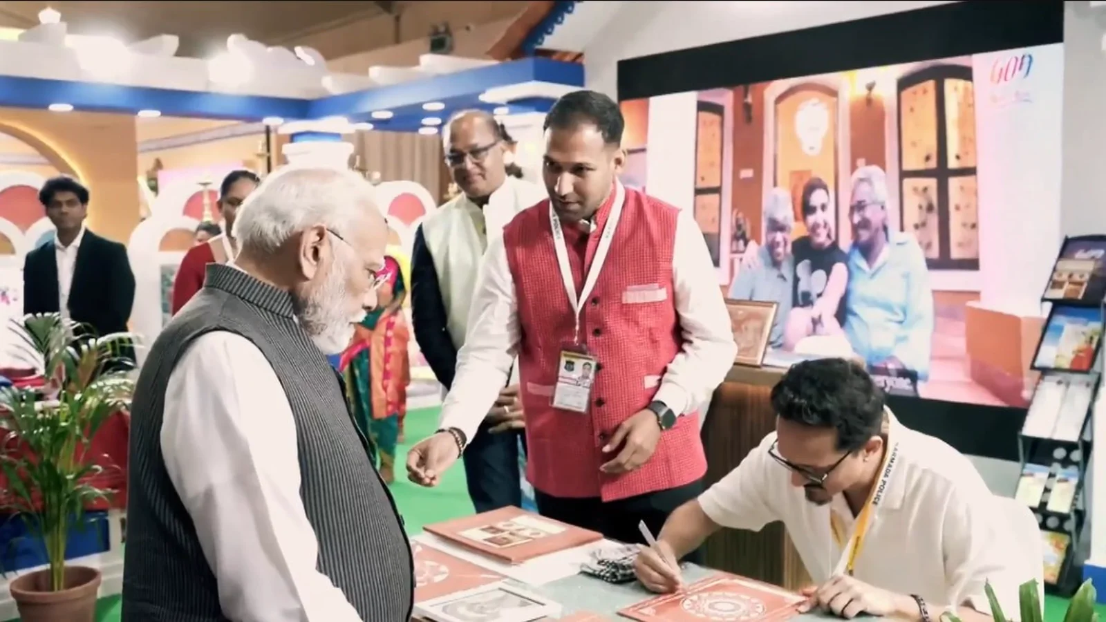 Prime Minister Narendra Modi during his Ekta Nagar visit.